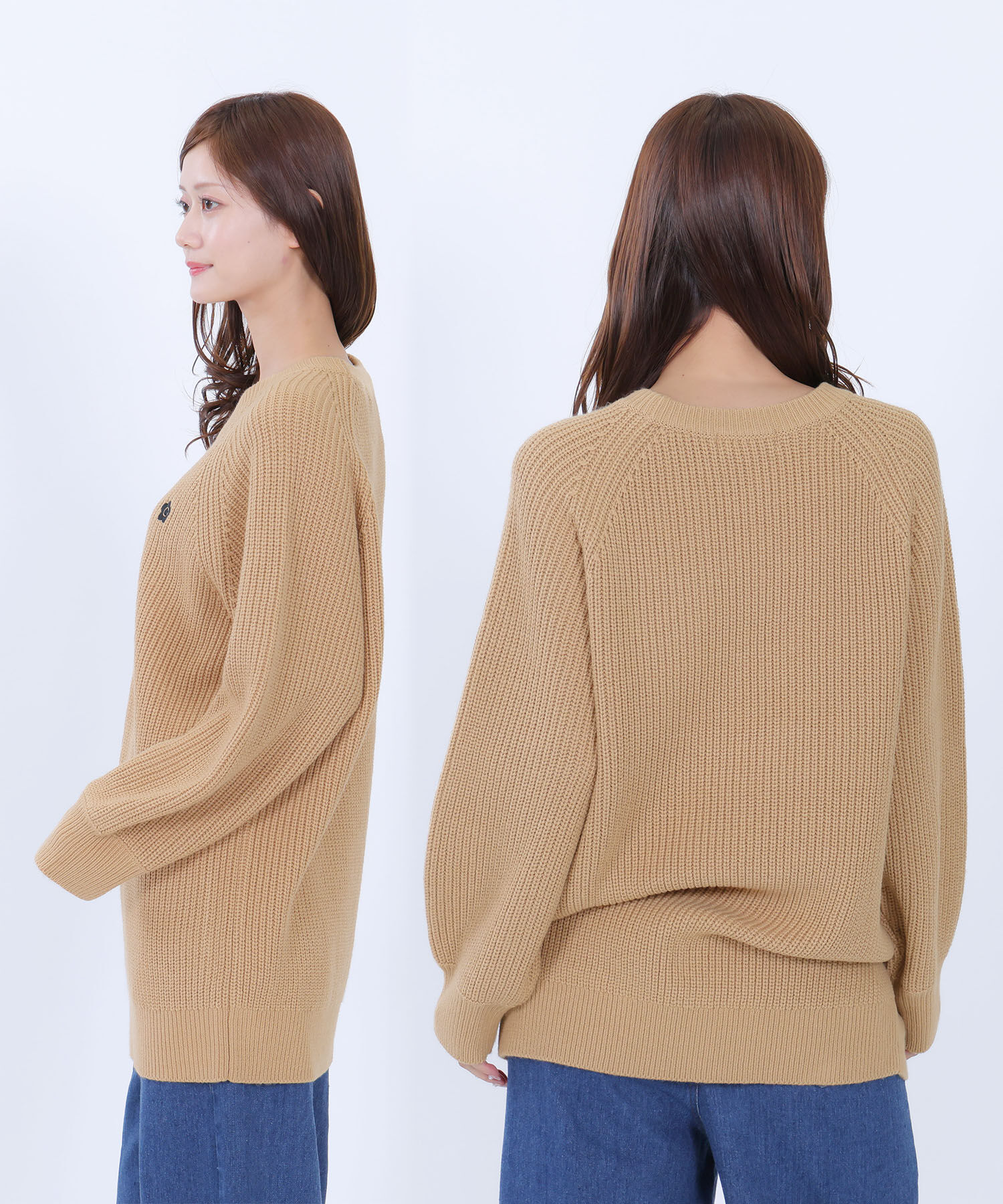 MARY QUANT「畦編みイージーニット プルオーバー」|ニット・セーター|