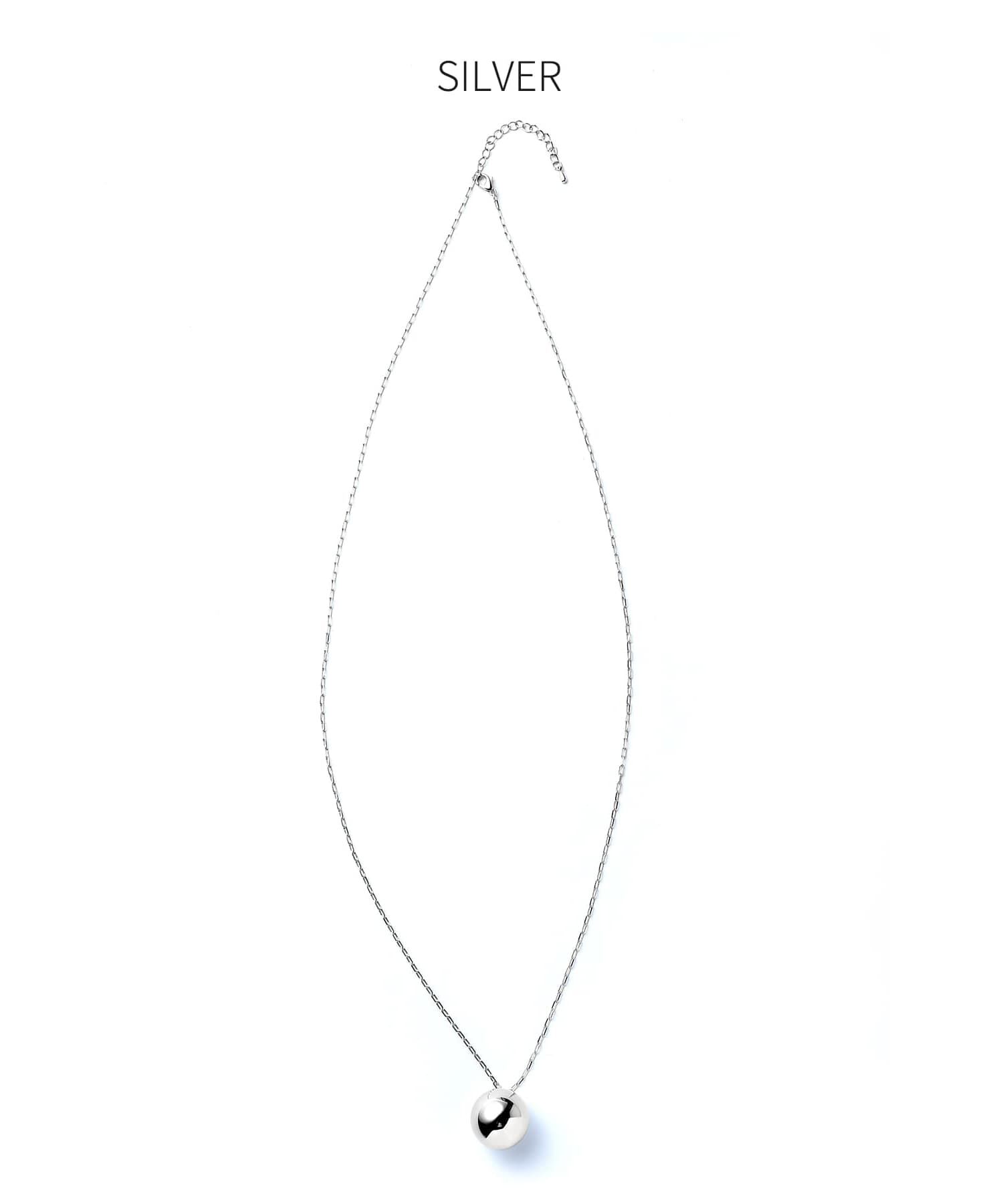 STYLE DELI「メタルボールロングネックレス」|ネックレス|