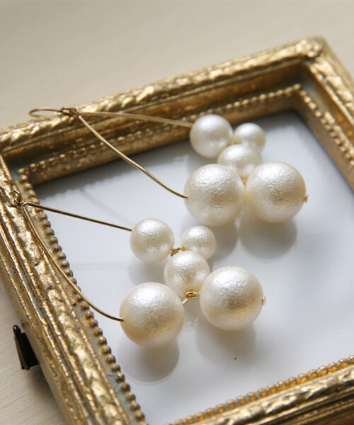 colleca la「ランダムシュガーパールピアス・イヤリング」|ピアス|