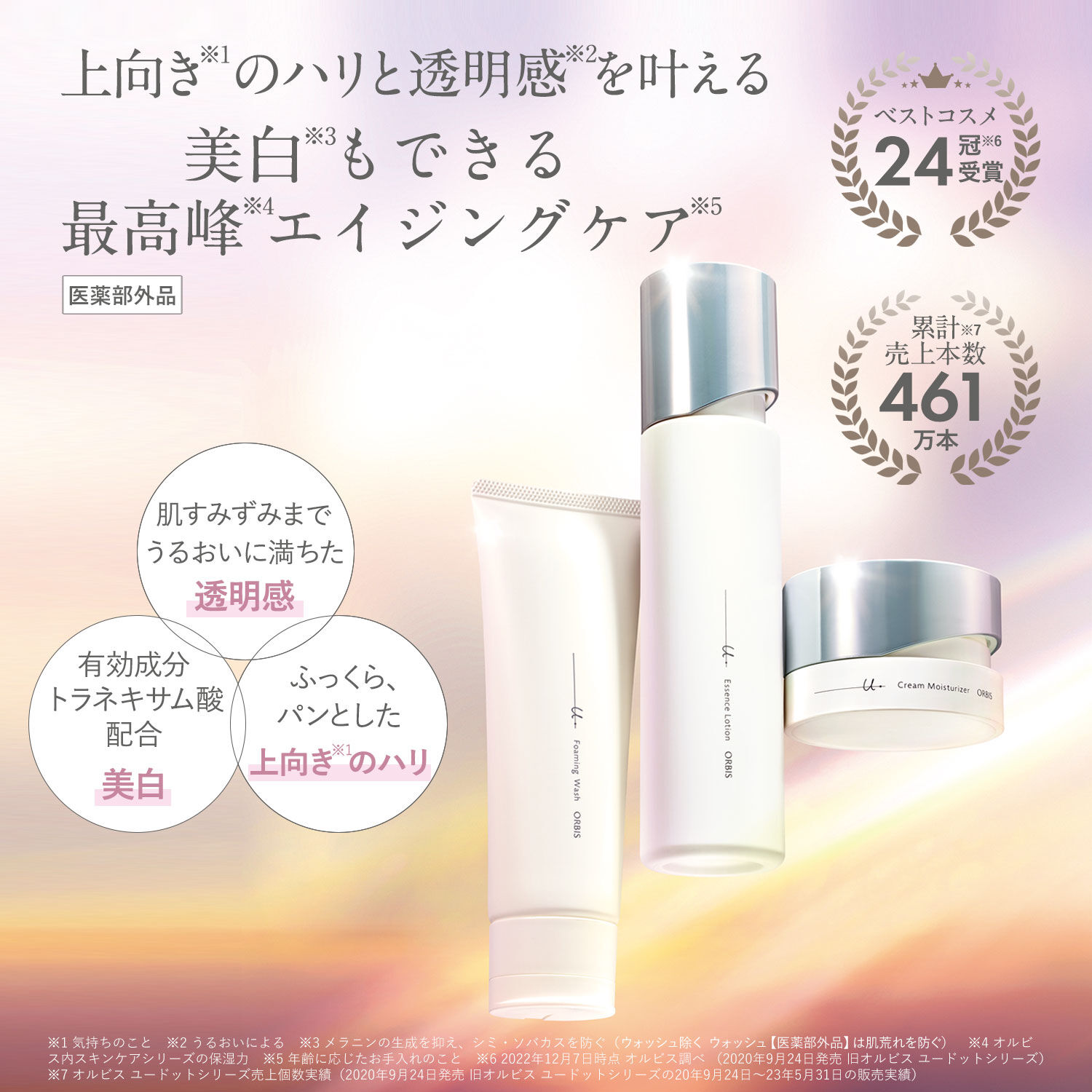 オルビスユードット「ORBIS オルビスユー ドット エッセンスローション 医薬部外品 1ヶ月分サイズ 60mL」|化粧水|