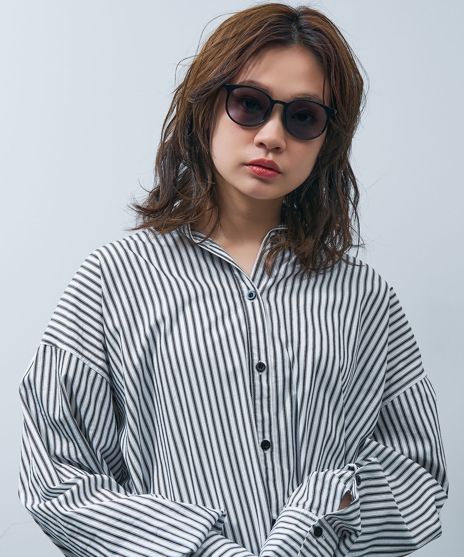  「【WEB限定】ボストン型 調光 サングラス レンズの色が変わるサングラス SUNGLASSES｜Zoff 」|サングラス|