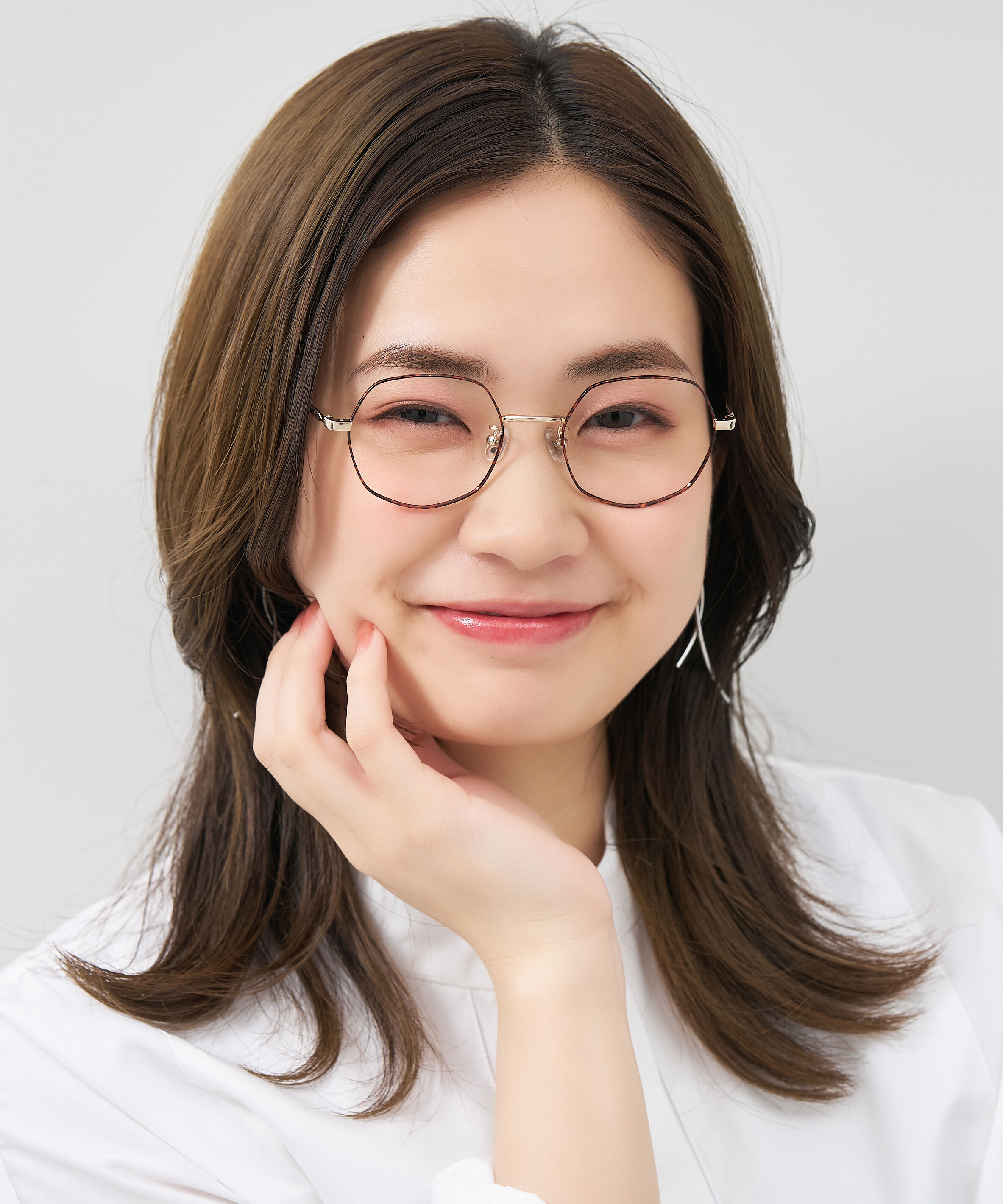  「ボストン型 ヘプタゴン 多角形 デザイン性のあるオシャレなメガネ｜メタル ユニセックス レンズ交換券付き」|メガネ|