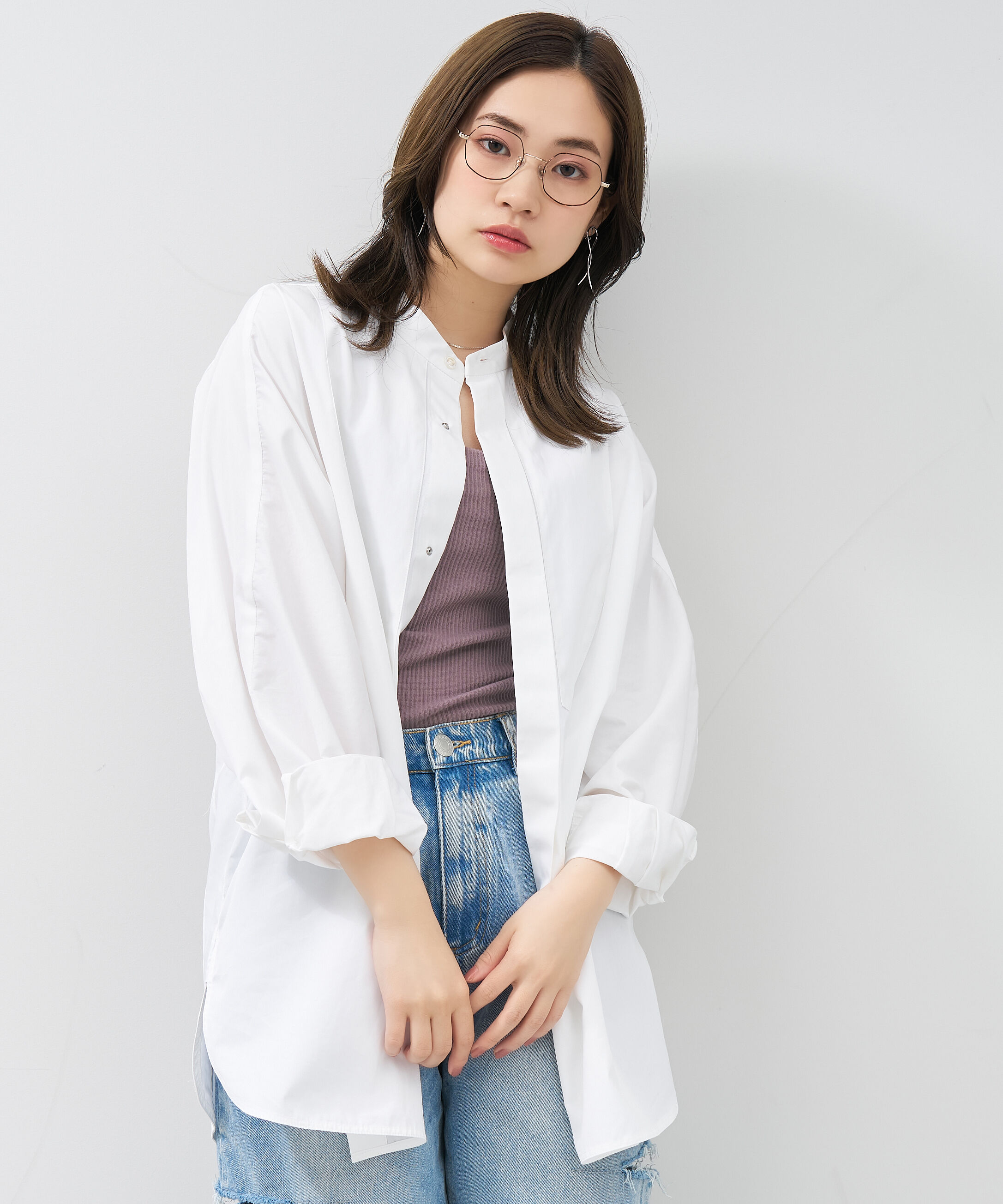  「ボストン型 ヘプタゴン 多角形 デザイン性のあるオシャレなメガネ｜メタル ユニセックス レンズ交換券付き」|メガネ|