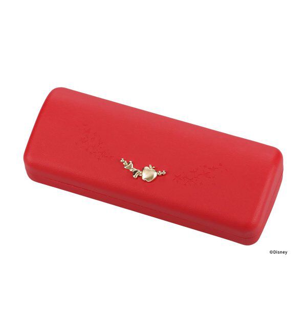 「Disney PRINCESS メガネ・ サングラスケース ディズニープリンセス 白雪姫 ラプンツェル ベル アリエル」|サングラス|レッド