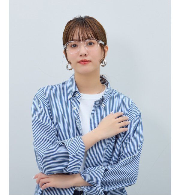  「Zoff｜JOURNAL STANDARD relume ボストン クラウンパント メガネ ジャーナルスタンダード レンズ交換券付」|メガネ|