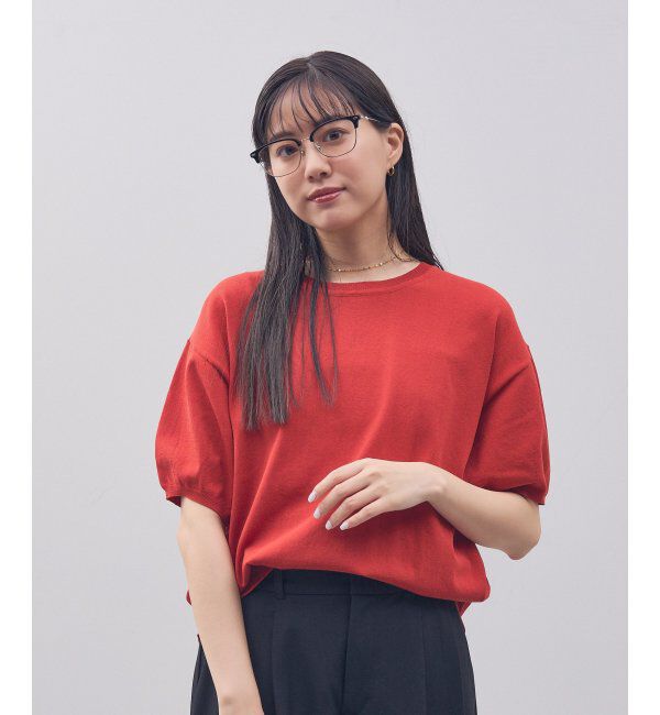  「Zoff｜STUDIO SEVEN｜メガネ プラスチック&times;メタル｜伊達メガネ 度付きメガネ レンズ交換券付」|メガネ|ブラック