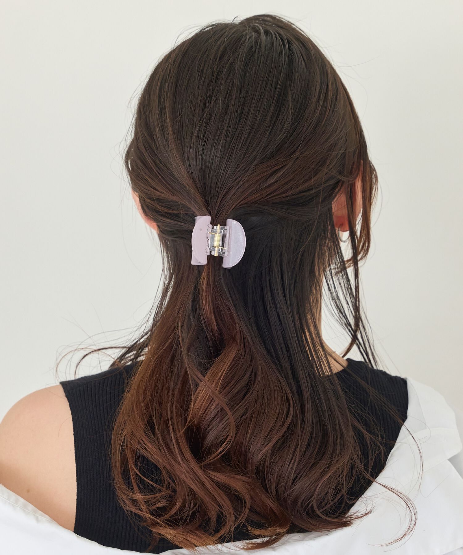 Phoebe「ミルキースタッズミニバンスクリップ　ピンク」|その他|