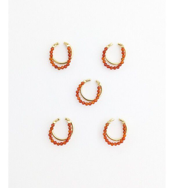 ete「[フォーチュン] カーネリアン イヤーカフ /Power」|イヤーカフ|