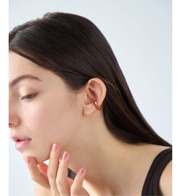 ete「[フォーチュン] カーネリアン イヤーカフ /Power」|イヤーカフ|