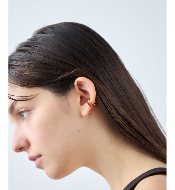 ete「[フォーチュン] カーネリアン イヤーカフ /Power」|イヤーカフ|