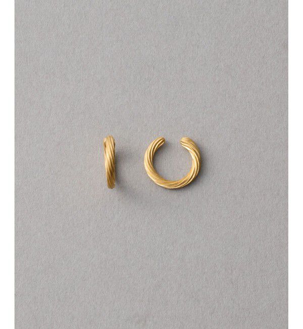 ete「[フォーチュン] フープイヤリング」|イヤリング|イエローゴールド