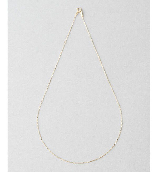 Jouete「K10YG ネックレス ペタルチェーン」|ネックレス|