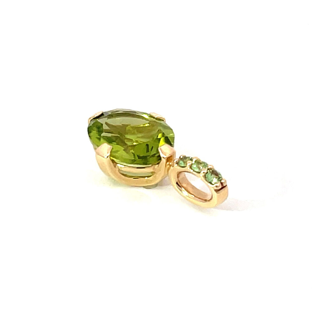 STAR JEWELRY「PERIDOT CHARM」|ネックレス|