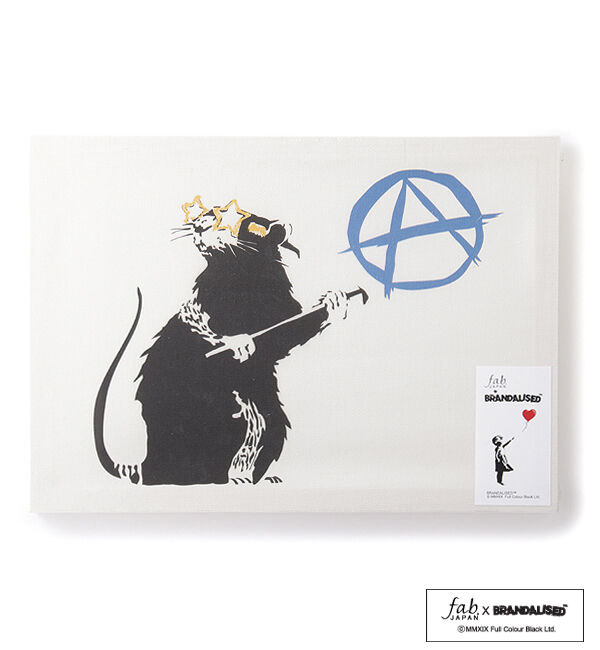  「Hollywood Rat Canvas Art M」|アート|White