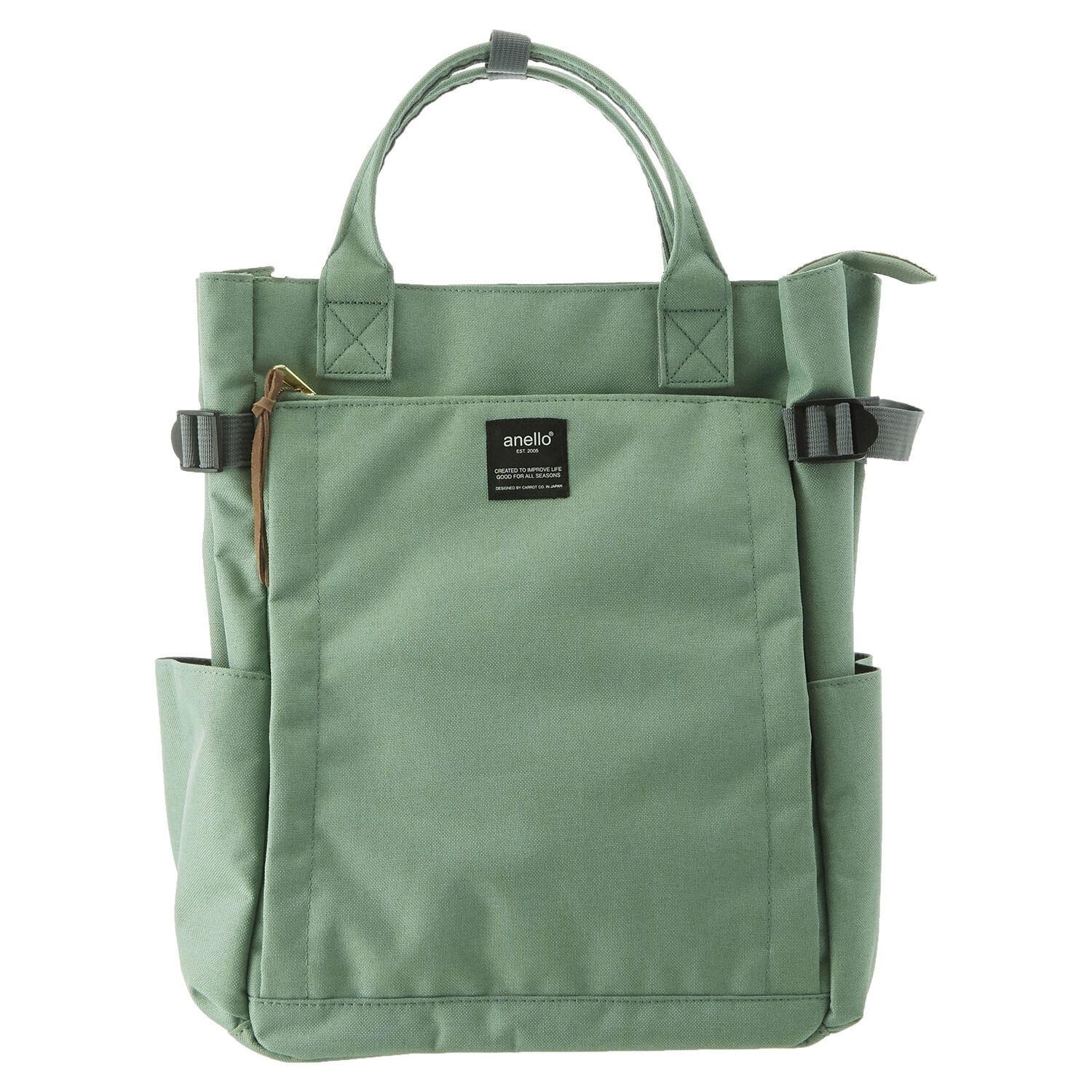 anello「リュック anello アネロ 通販 リュックサック レディース メンズ 大容量 多収納 2way」|リュック|グリーン1