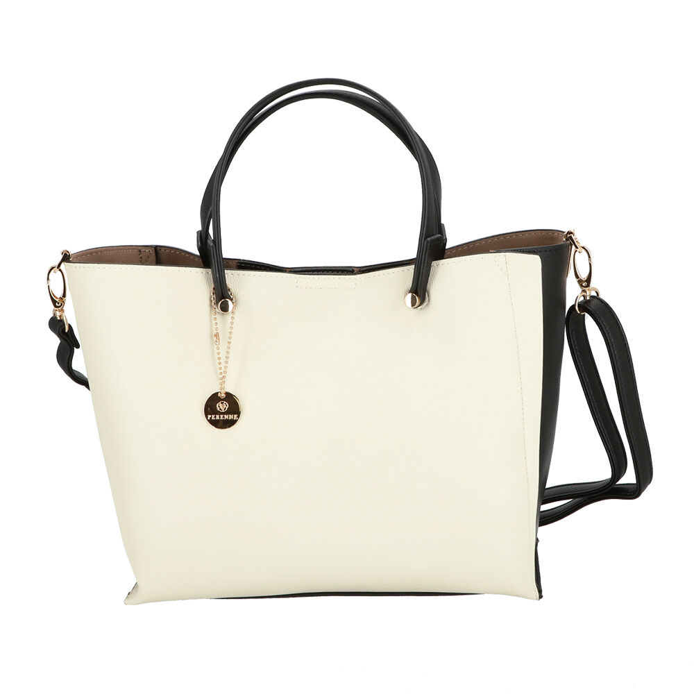 BACKYARD FAMILY「トートバッグ レディース 通勤 通販 通学 3way 2way ショルダーバッグ 斜めがけ 肩掛け」|トートバッグ|ホワイト1