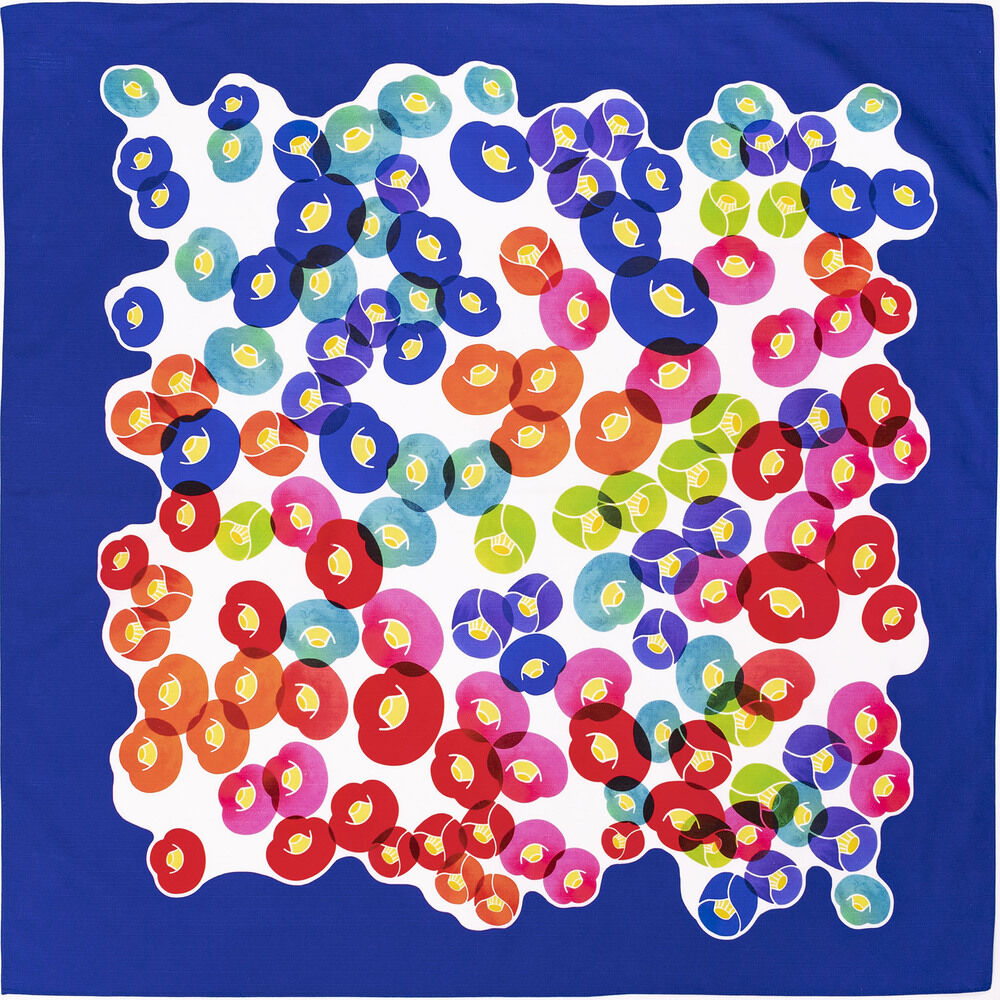 BACKYARD FAMILY「風呂敷包み 通販 風呂敷き エコバッグ エコバック テーブルクロス ひざ掛け 膝掛け 膝掛 丈夫」|その他|ブルー5