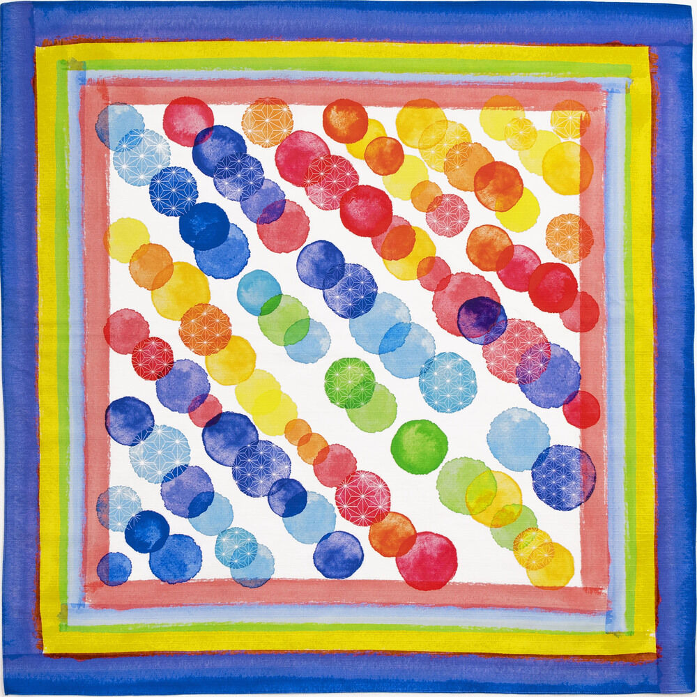 BACKYARD FAMILY「風呂敷包み 通販 風呂敷き エコバッグ エコバック テーブルクロス ひざ掛け 膝掛け 膝掛 丈夫」|その他|ブルー6