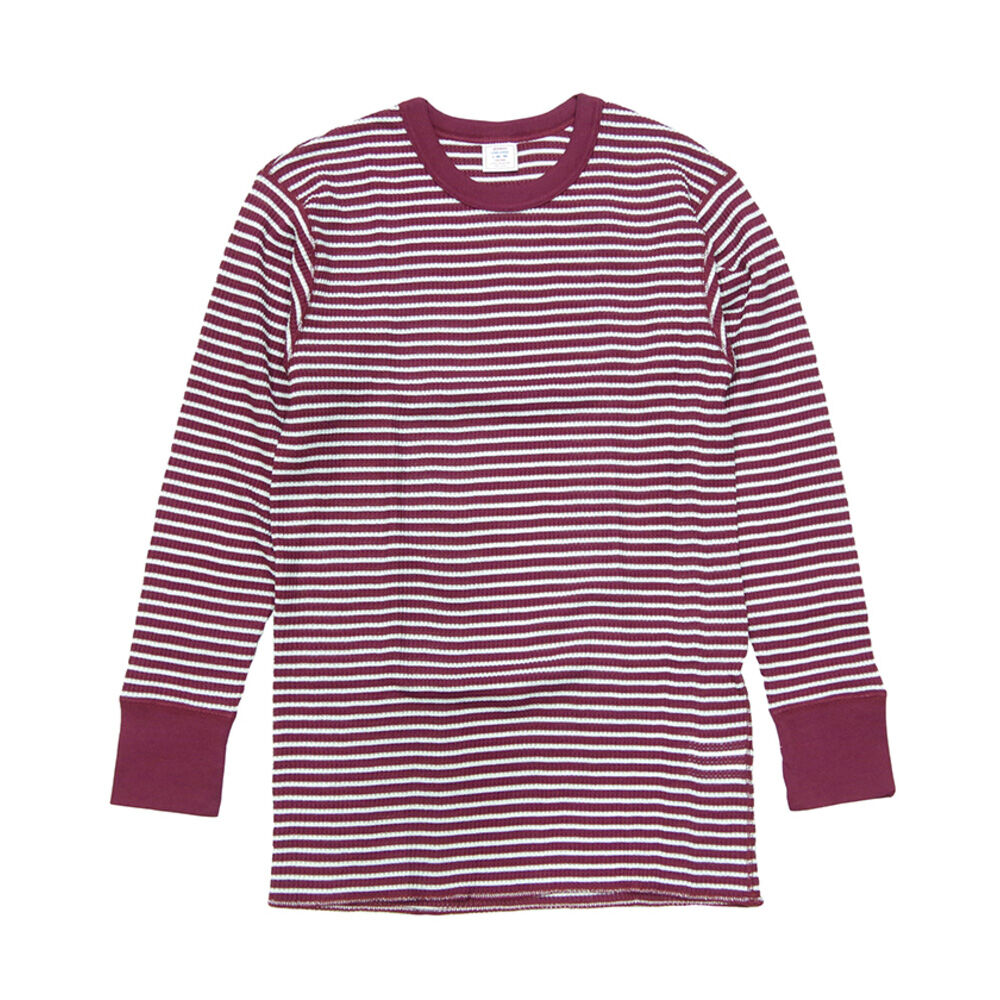 BACKYARD FAMILY「JEMORGAN パックTシャツ 通販 JC055-52S ワッフル ロンT サーマル」|Tシャツ・カットソー|レッド1