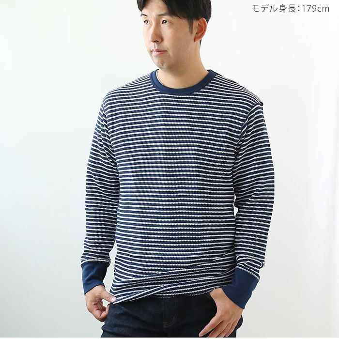 BACKYARD FAMILY「JEMORGAN パックTシャツ 通販 JC055-52S ワッフル ロンT サーマル」|Tシャツ・カットソー|