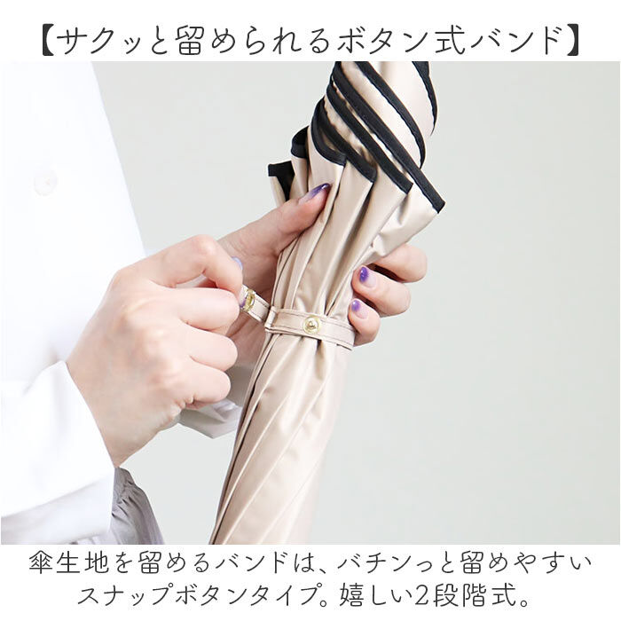 BACKYARD FAMILY「KIZAWA 日傘 UVカット 100 遮光 長傘 通販 花びら傘 ショート 軽量 耐風」|傘|