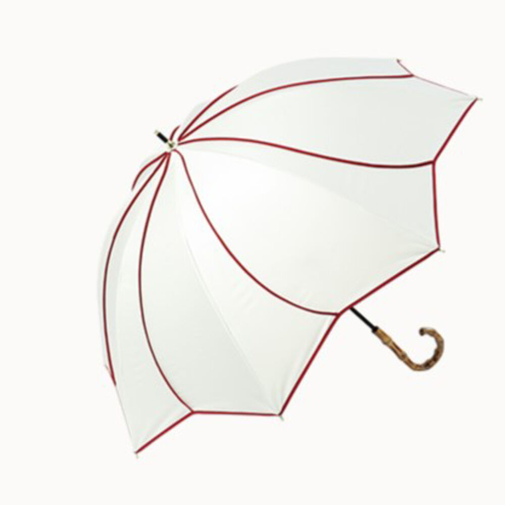 BACKYARD FAMILY「KIZAWA 日傘 UVカット 100 遮光 長傘 通販 花びら傘 ショート 軽量 耐風」|傘|ホワイト2