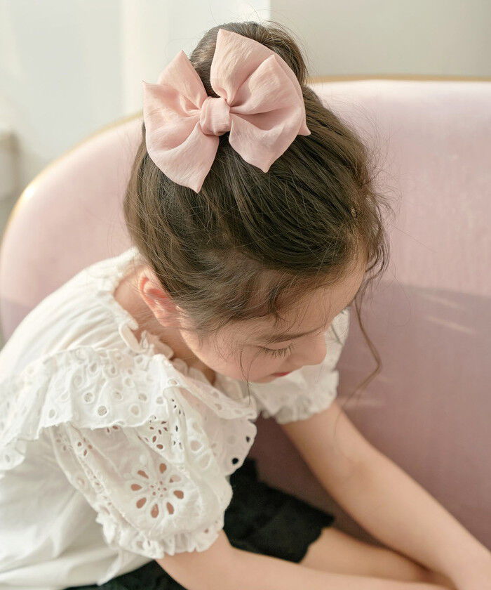 BACKYARD FAMILY「ヘアクリップ 大きめ リボン 通販 ヘア クリップ ヘアピン 髪飾り 髪留め キッズ 女の子 子供」|その他|