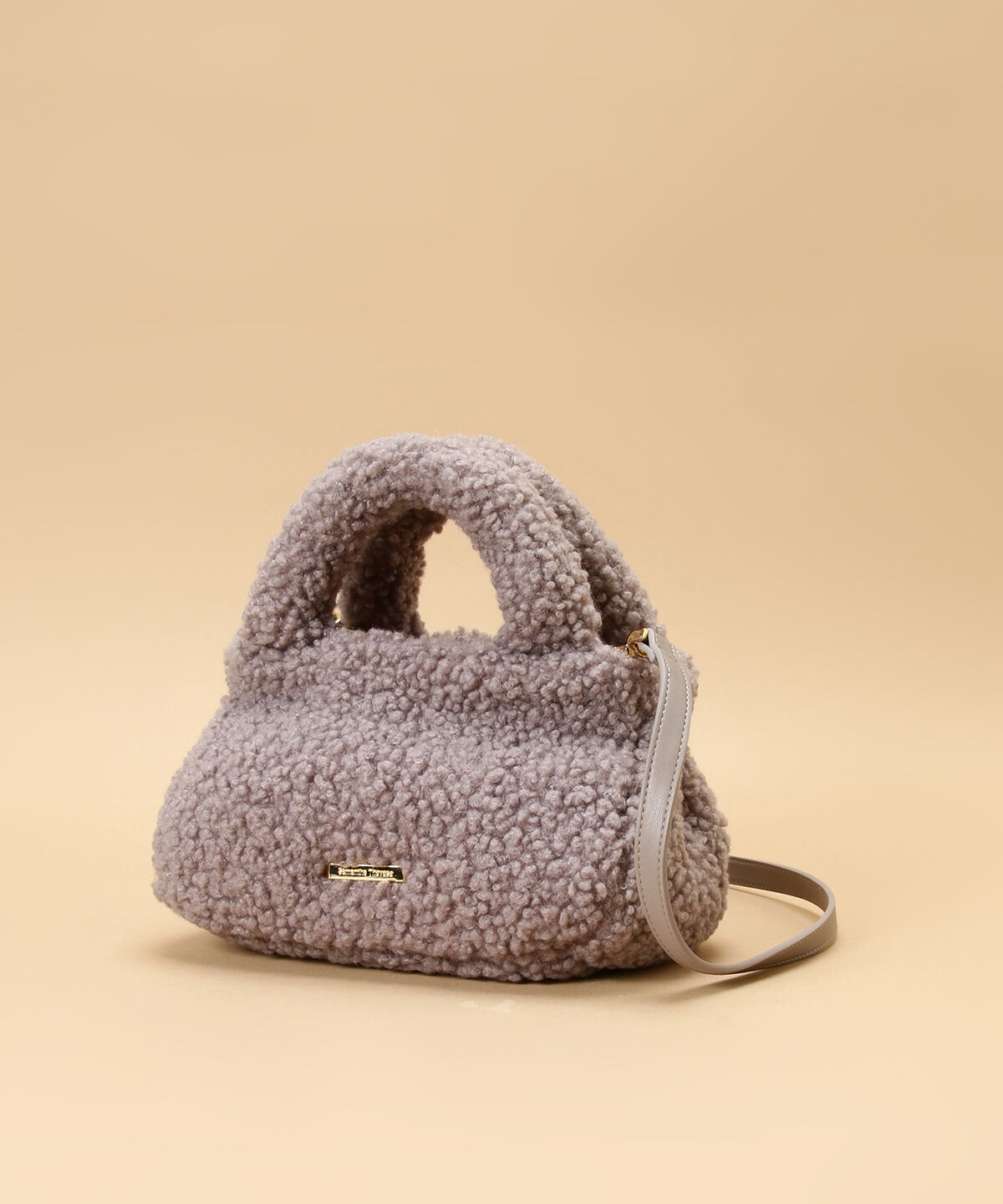 Samantha Thavasa「カールファー ミニバッグ」|ハンドバッグ|