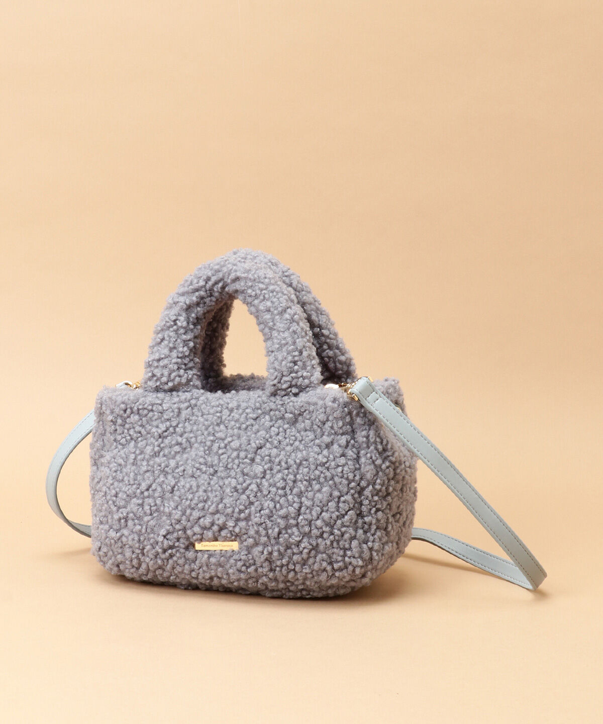 Samantha Thavasa「カールファー ミニバッグ」|ハンドバッグ|