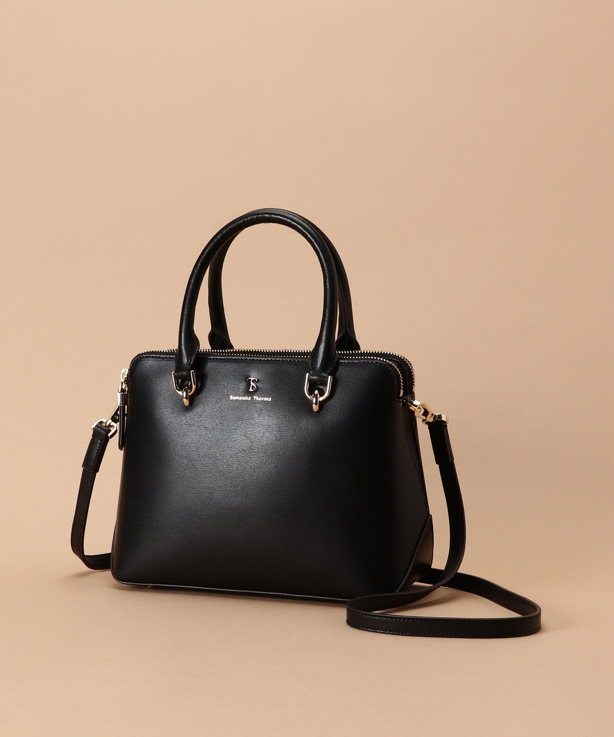 Samantha Thavasa「シンプルスクエア ハンドバッグ 小サイズ」|ハンドバッグ|