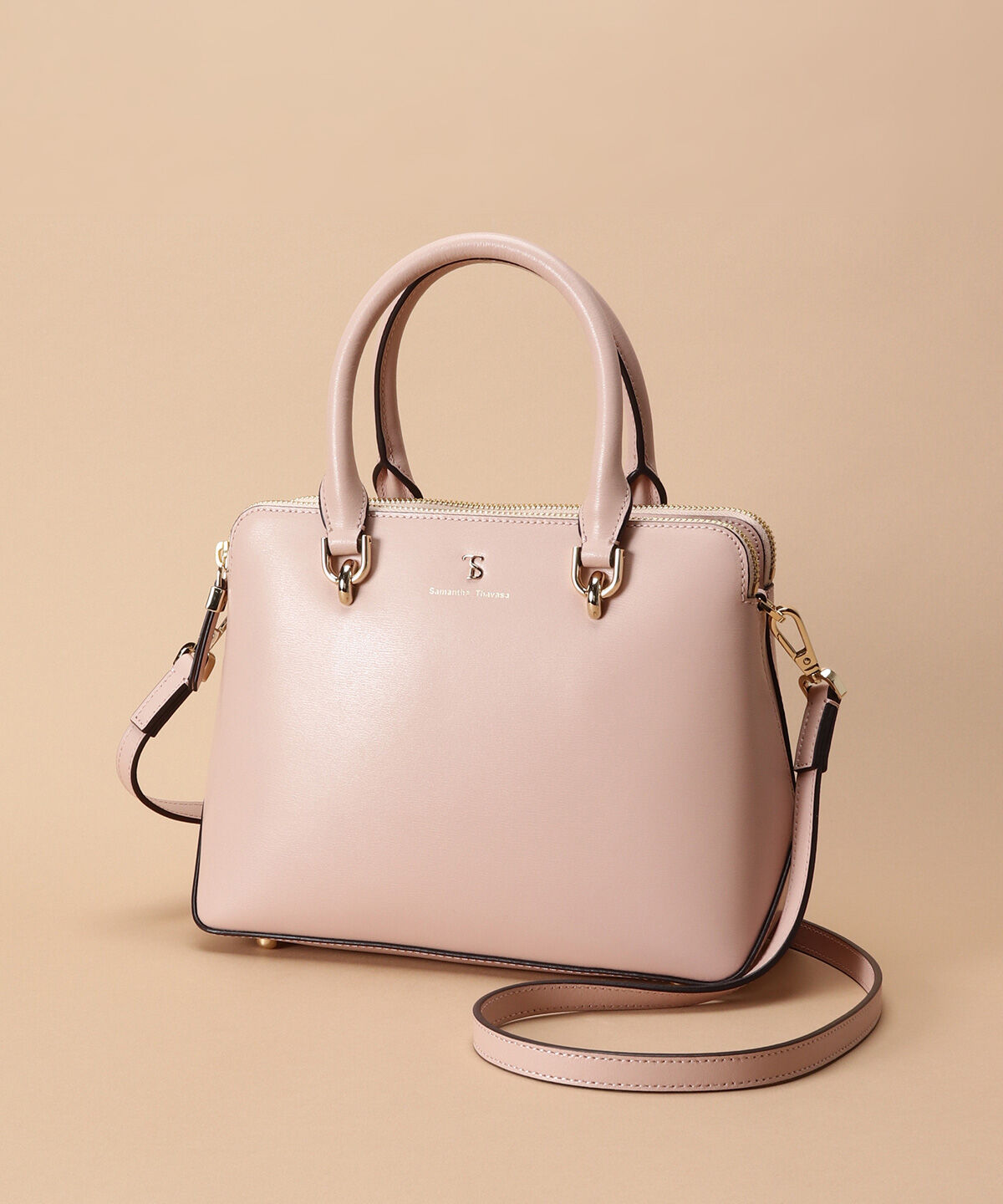 Samantha Thavasa「シンプルスクエア ハンドバッグ 小サイズ」|ハンドバッグ|