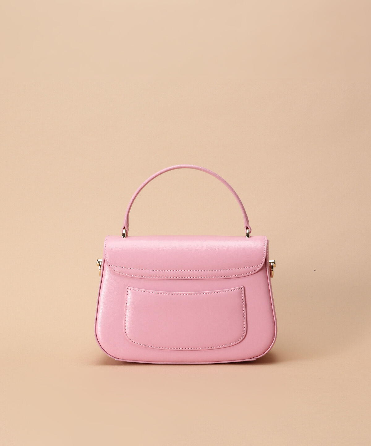 Samantha Thavasa「[日韓共同企画]シンプルスプリットレザーハンドバッグ」|ハンドバッグ|