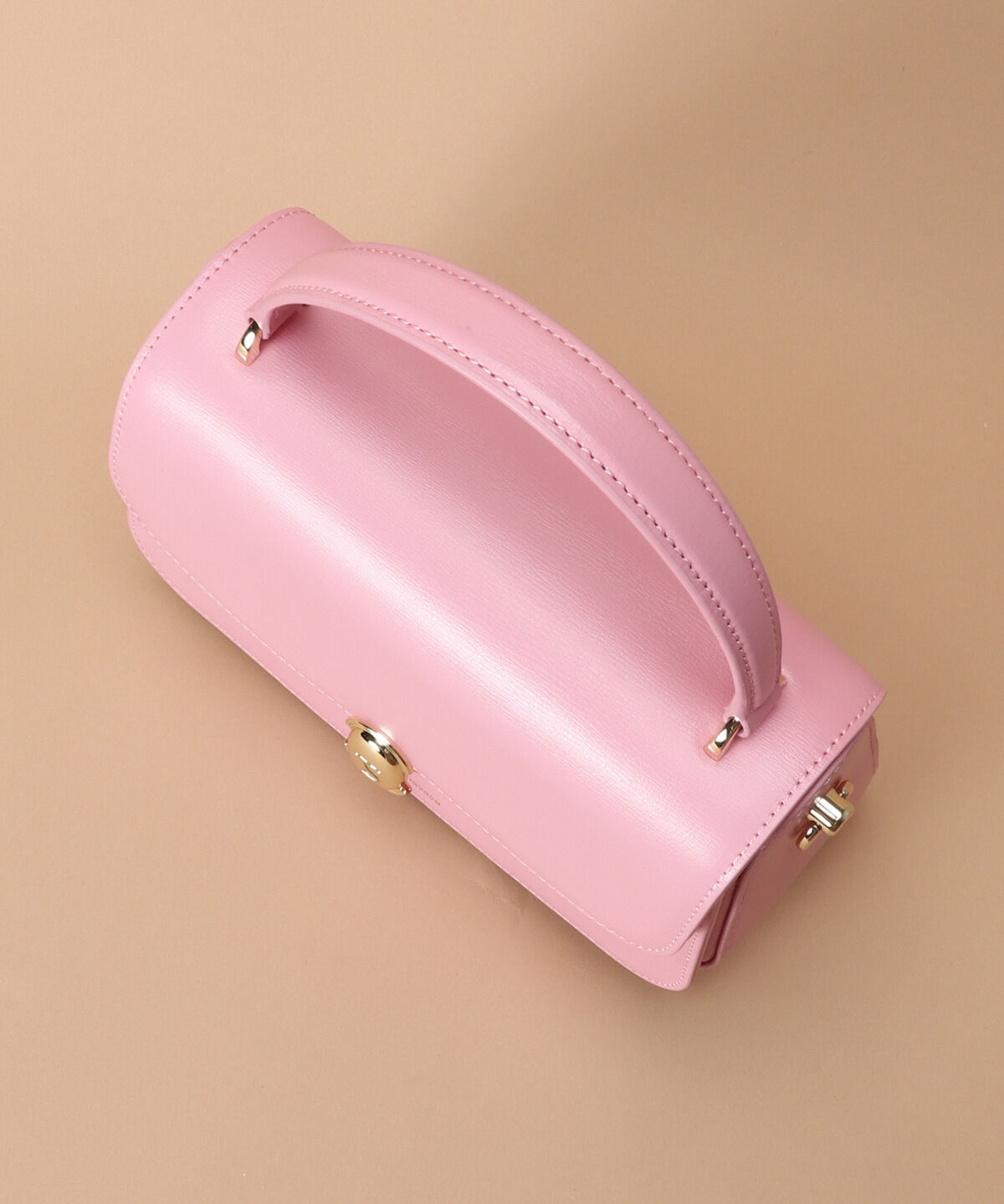 Samantha Thavasa「[日韓共同企画]シンプルスプリットレザーハンドバッグ」|ハンドバッグ|