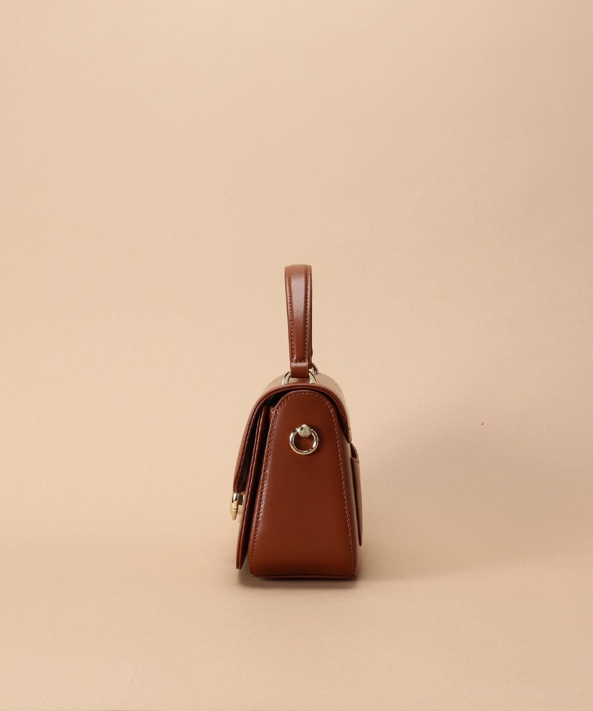 Samantha Thavasa「[日韓共同企画]シンプルスプリットレザーハンドバッグ」|ハンドバッグ|