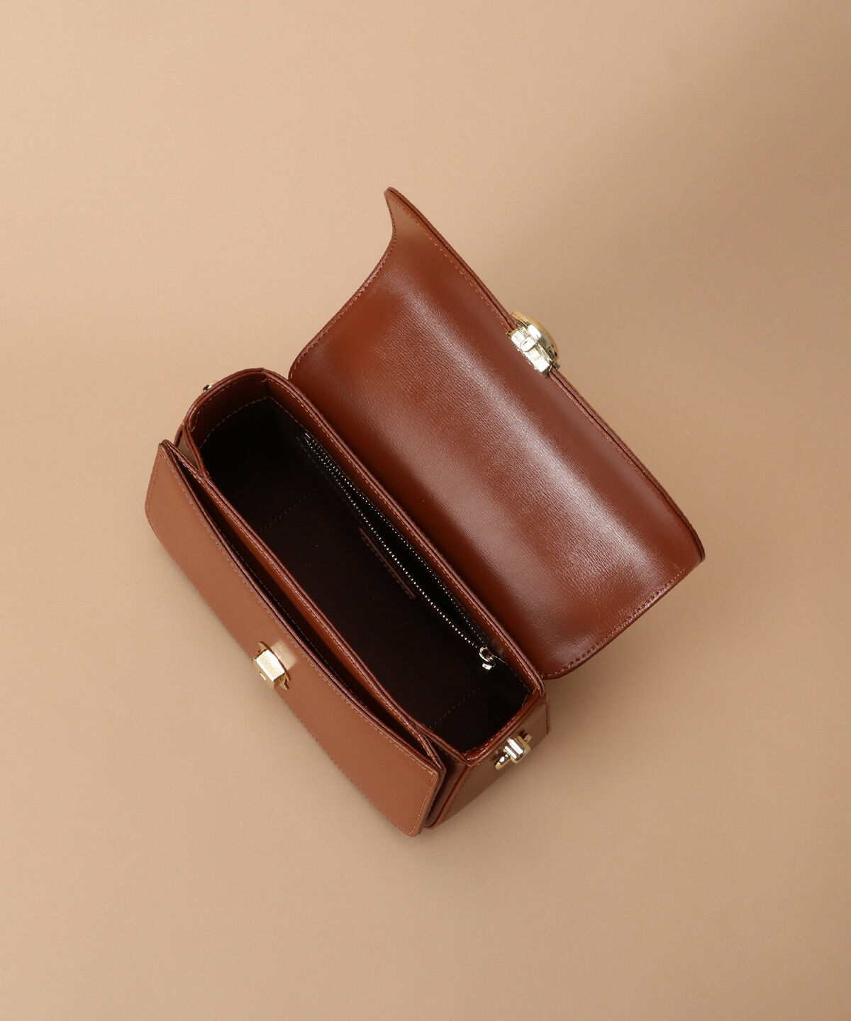 Samantha Thavasa「[日韓共同企画]シンプルスプリットレザーハンドバッグ」|ハンドバッグ|