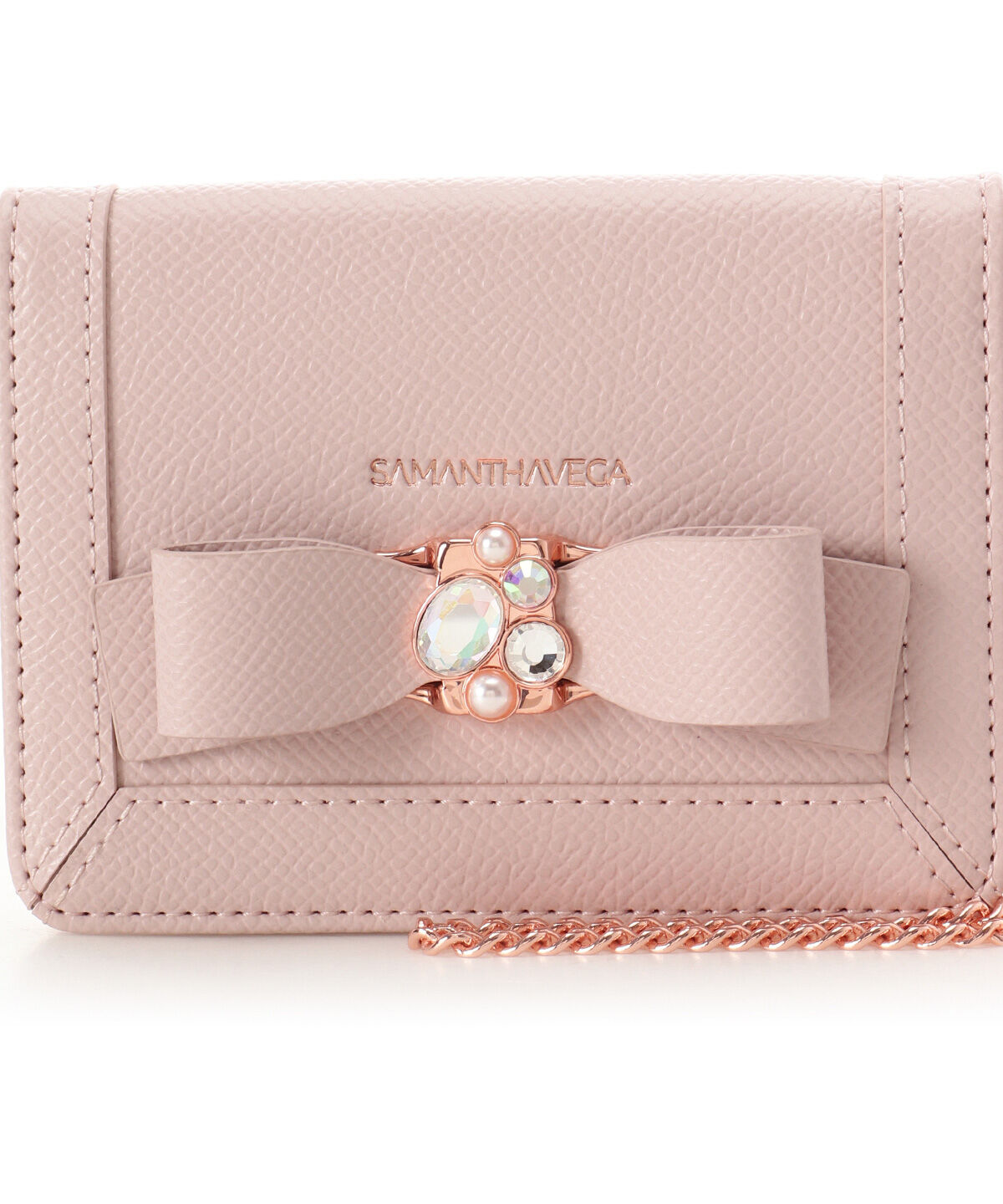 Samantha Vega「ジュエルリボンパスケース」|定期入れ|