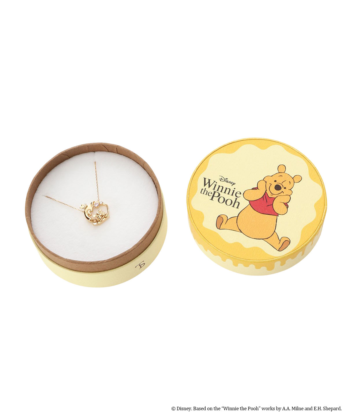 newme by Samantha Thavasa「『くまのプーさん』コレクション サークルネックレス」|ネックレス|