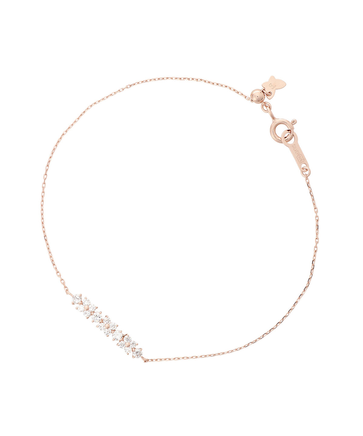 Samantha Tiara「フラワーモチーフバンド ブレスレット」|ブレスレット・バングル|SILVER PGﾒｯｷ