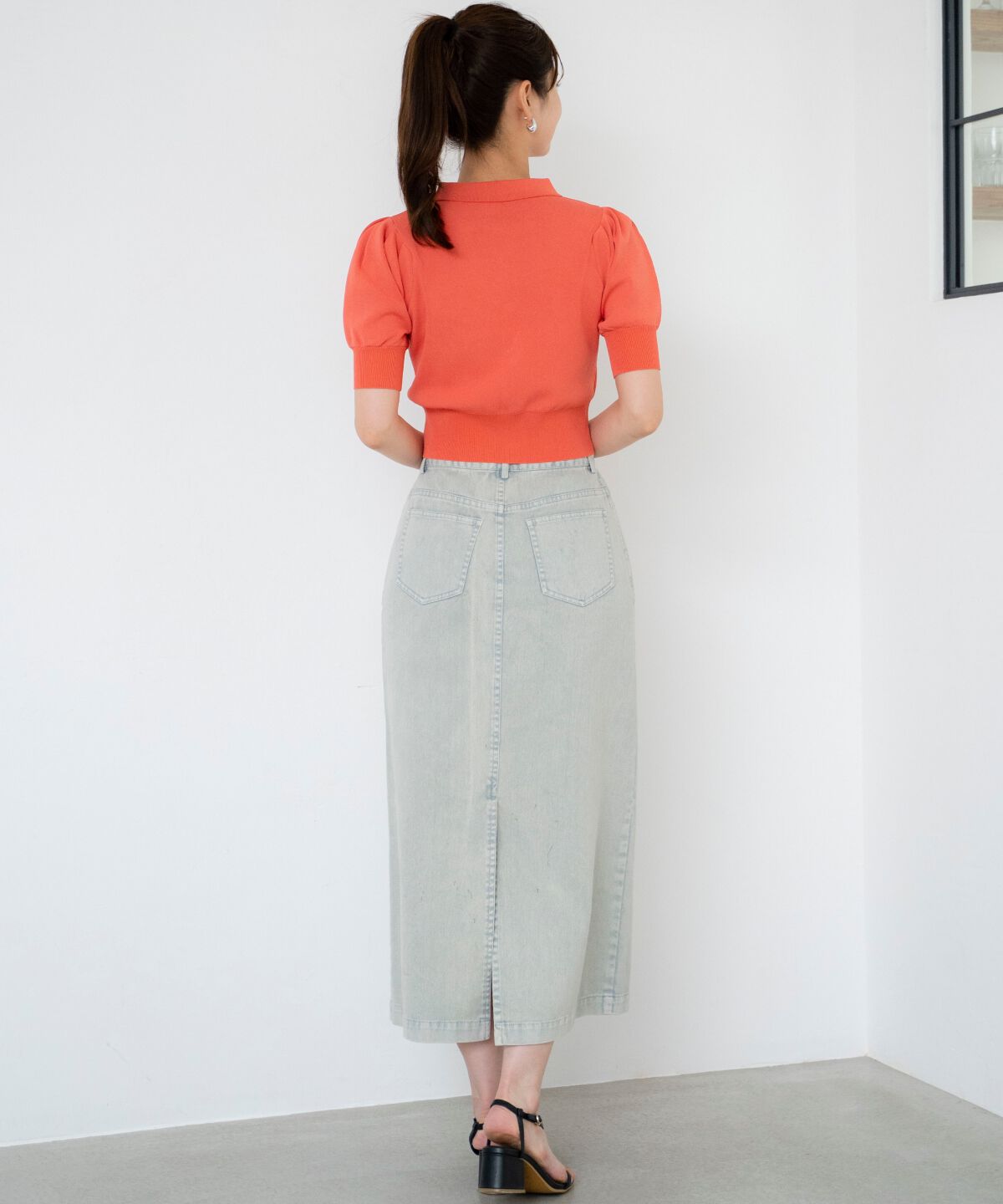 アンドクチュール「ビジューニットプルオーバー」|ニット・セーター|