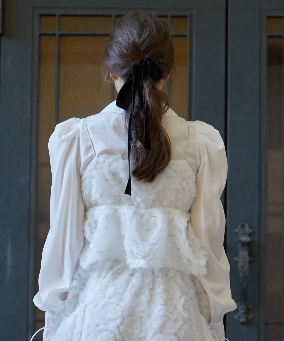 REDYAZEL「チュールビスチェドッキングブラウス」|シャツ・ブラウス|