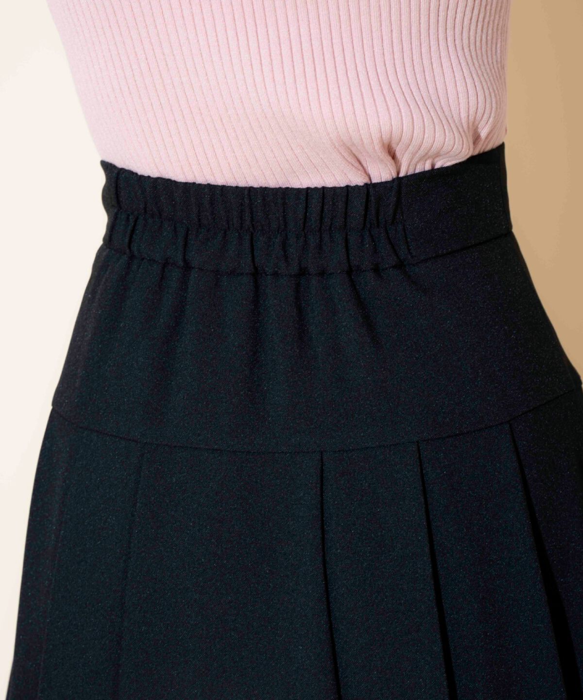 WILLSELECTION「タックプリーツミニスカート」|フレア|