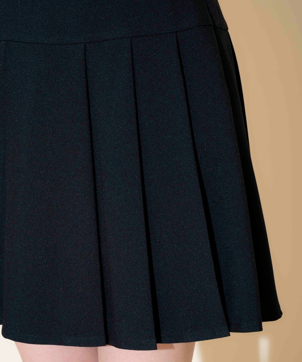 WILLSELECTION「タックプリーツミニスカート」|フレア|