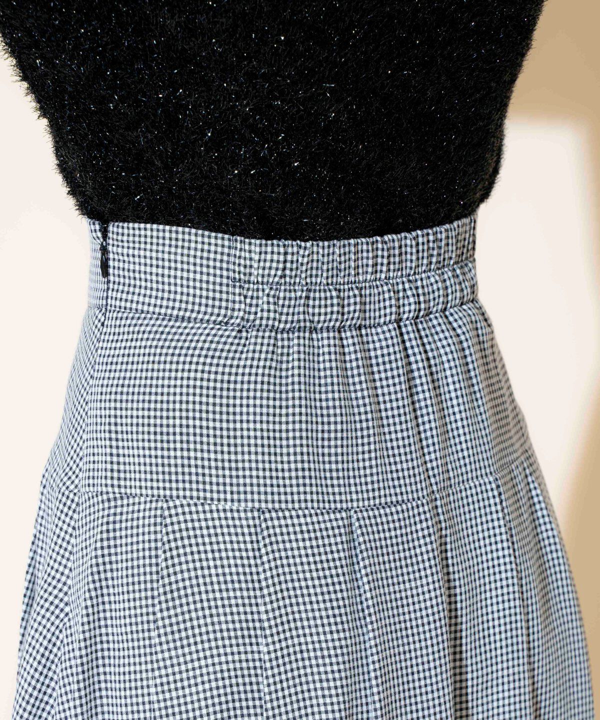 WILLSELECTION「タックプリーツミニスカート」|フレア|