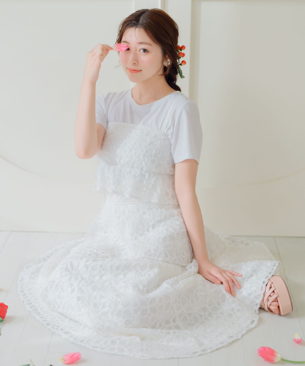 WILLSELECTION「ドットフラワービスチェ」|その他|