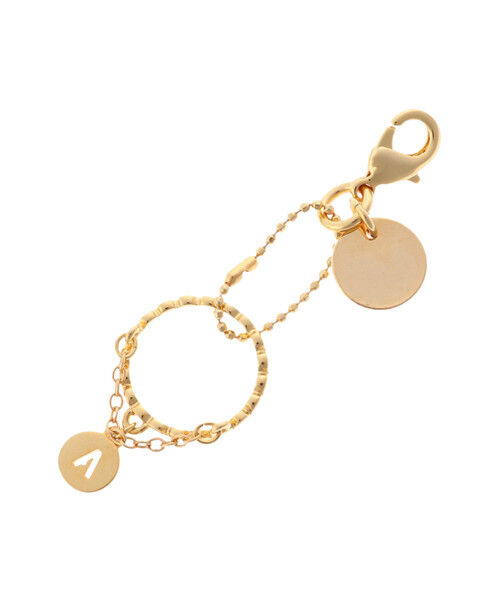 Samantha Thavasa Petit Choice「リングモチーフファスナーチャーム A」|チャーム・キーホルダー|