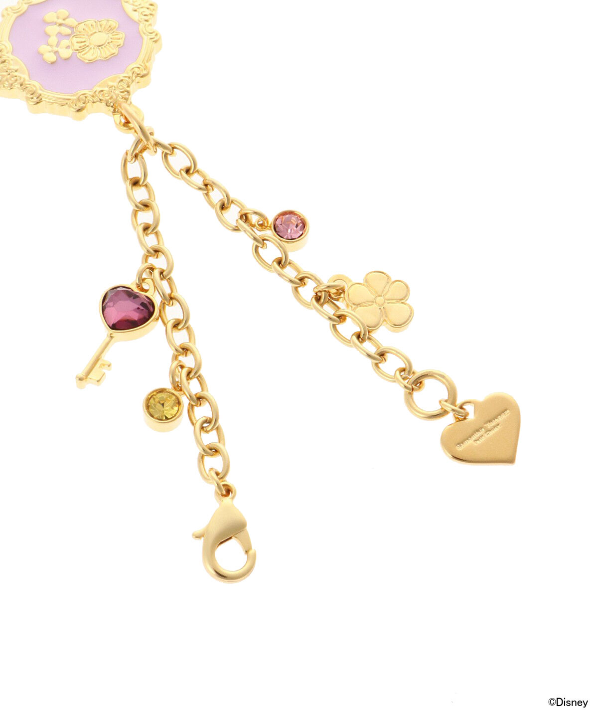 Samantha Thavasa Petit Choice「｢ﾃﾞｨｽﾞﾆｰｺﾚｸｼｮﾝ ﾌﾟﾘﾝｾｽｼﾘｰｽﾞ｣ ﾊﾞｯｸﾞﾁ  」|チャーム・キーホルダー|