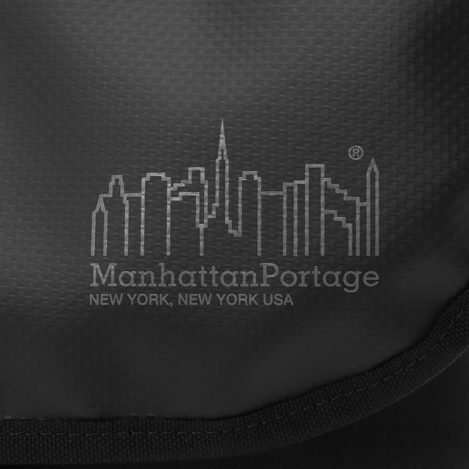 Manhattan Portage「Pacific Nylon Messenger Bag JR Flap Zipper Pocket W/ Divider」|ショルダー・メッセンジャー|