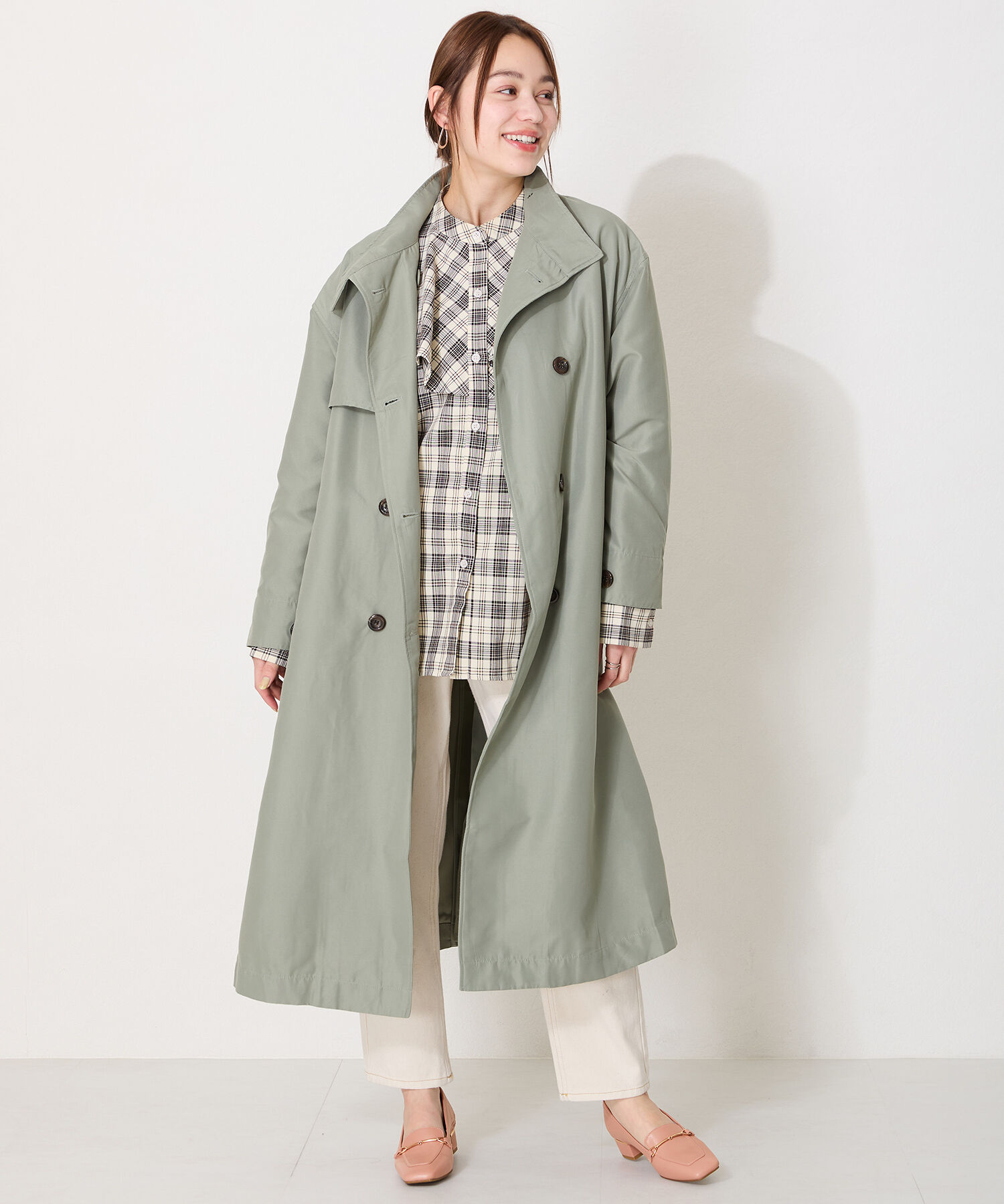 WA Oriental TRaffic「●人気シリーズ●メタリックラインビットヒールローファー/52101 ローファー」|パンプス|