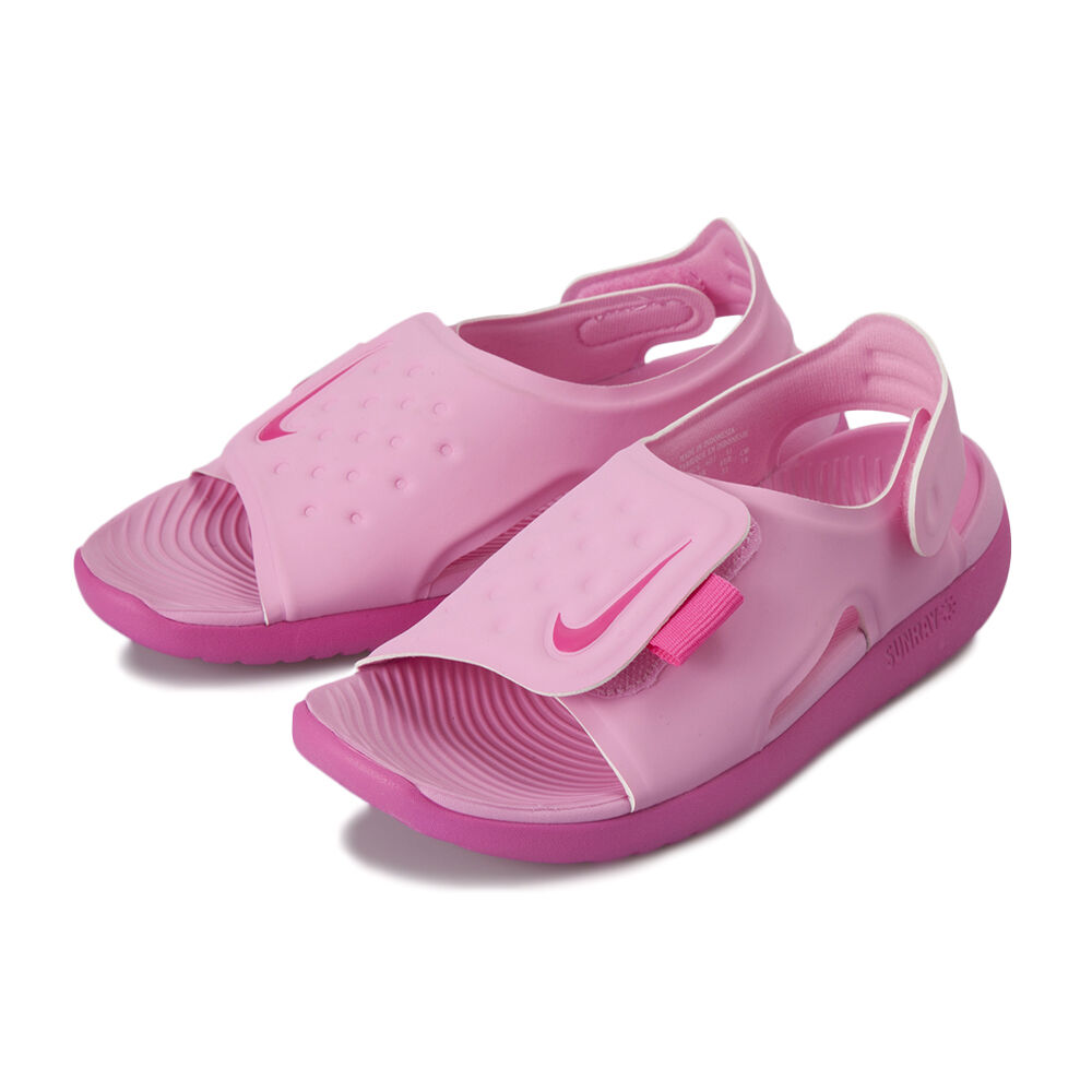 NIKE「【NIKE】17-22SUNRAY ADJUST 5 (GS/PS)」|サンダル|ピンク