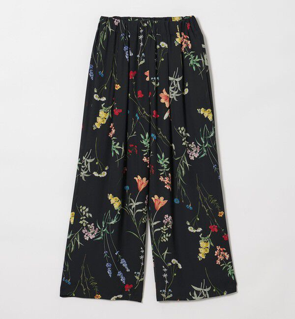 EMMEL REFINES「＜EMMEL REFINES＞EM フラワープリント イージーパンツ」|チノ|